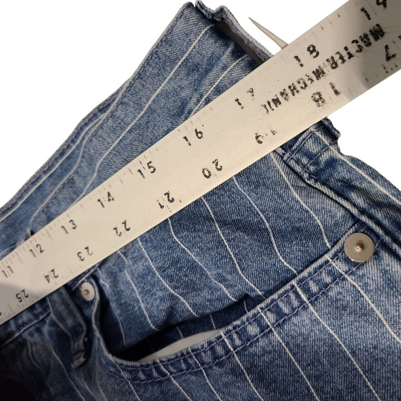 Madewell Jeans Womens The Perfect Vintage Pinstripe Edition - Picture 11 of 12